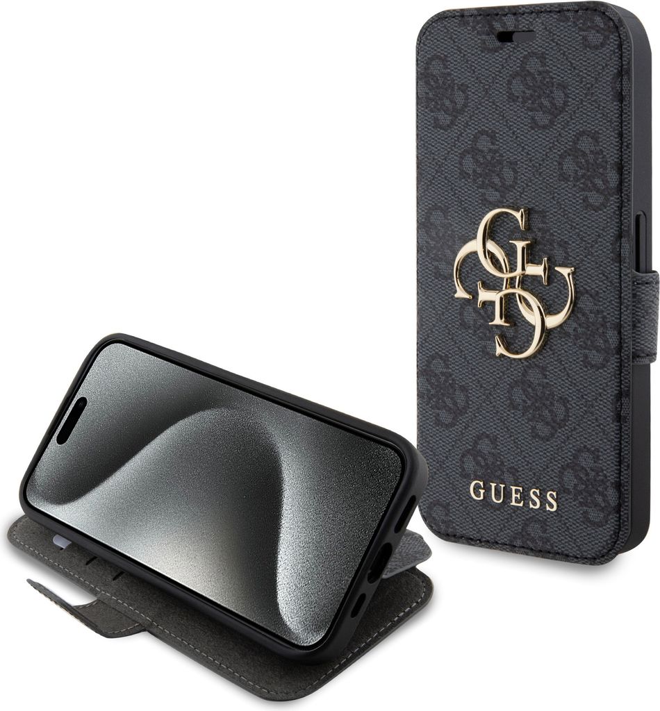 Guess Gubkp15L4Gmggr Iphone 15 Pro 6.1Szary/Grey Book 4G Immagine del prodotto 