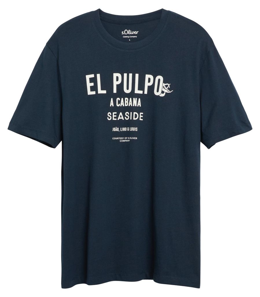 S. Oliver T-Shirt blue XL