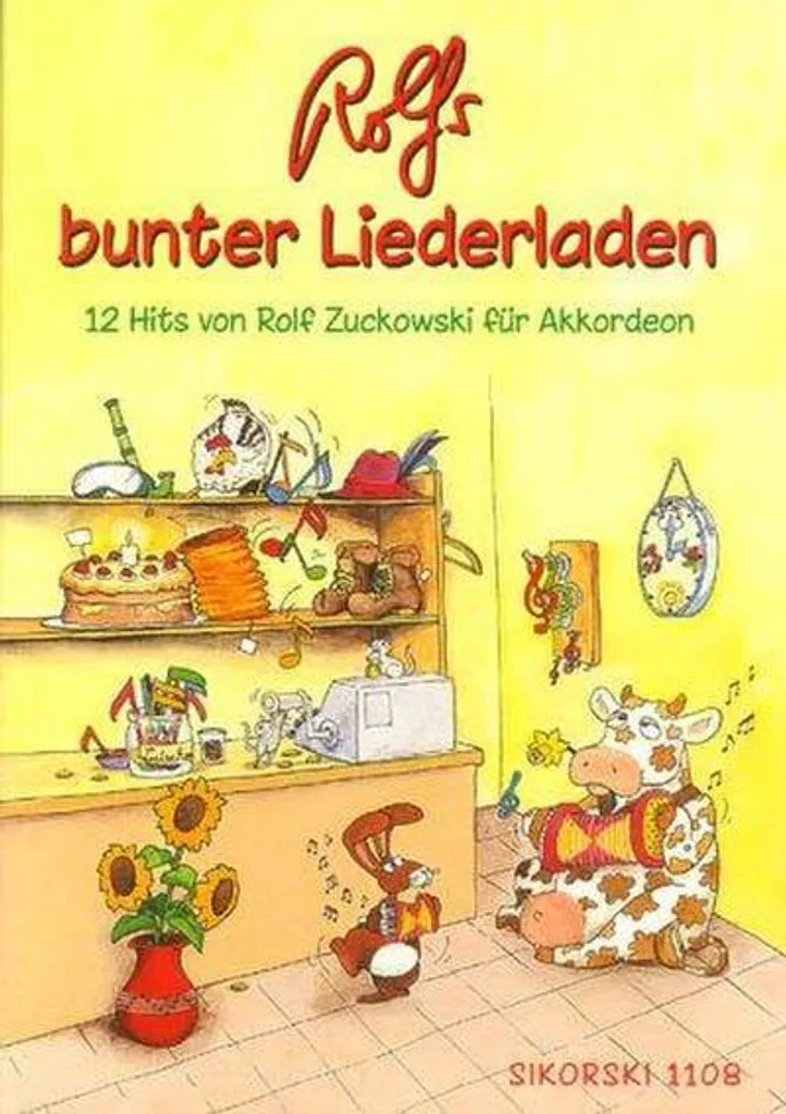 Album CD Rolfs bunter Liederladen chansons enfantines et éveil ludique