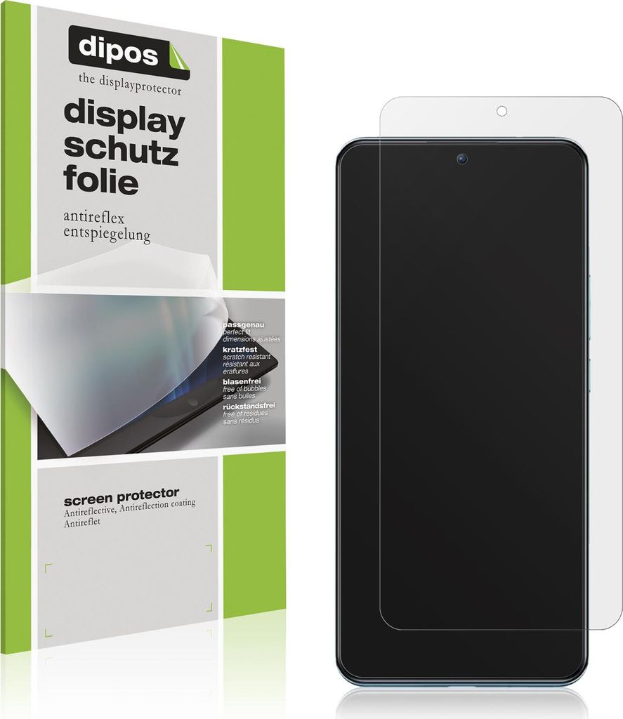 6x Schutzfolie für Xiaomi Mi 12T matt Displayschutzfolie Folie Display Schutz dipos