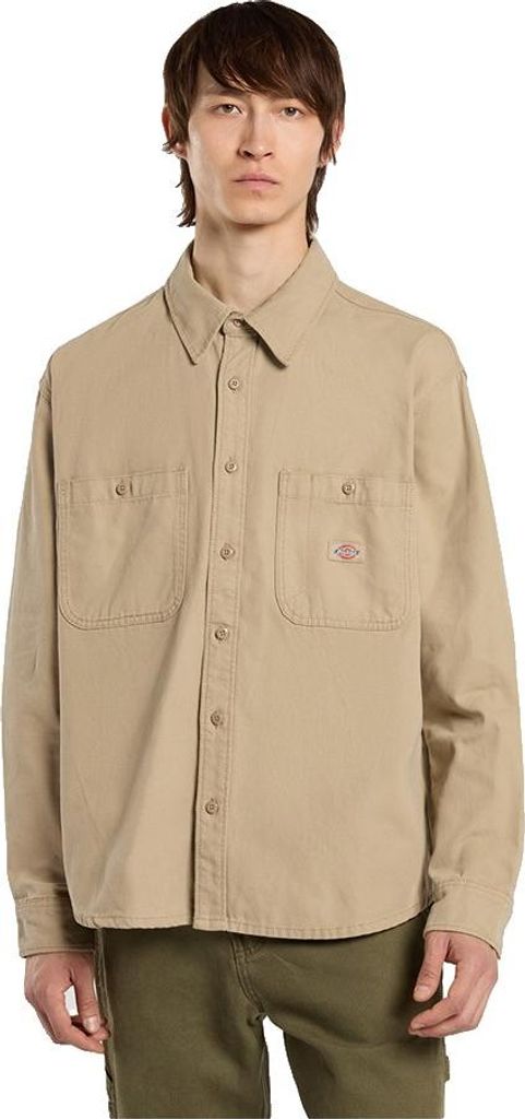 Dickies Canvas Langarmhemd Beige XL Mann Beige XL
