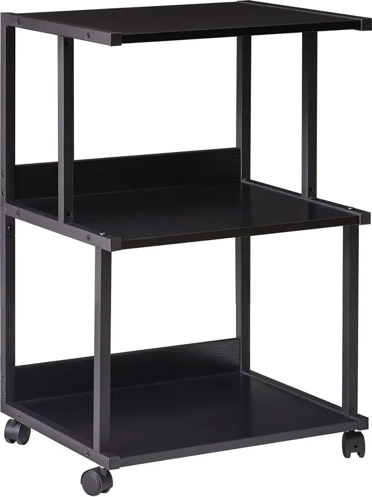 Tableau d'imprimante roulant IBUYKE, Rangement pour bureau et télétravail