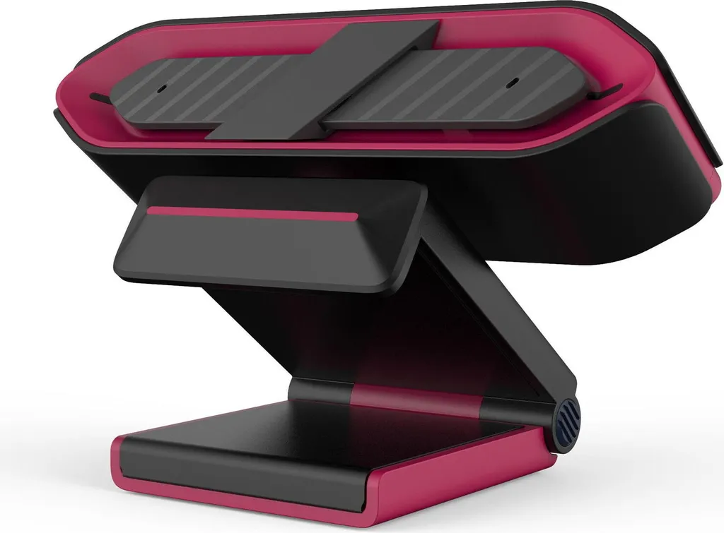 Webcam de Streaming Lorgar Rapax 701 Rose avec Micro à Réduction de Bruit - 3