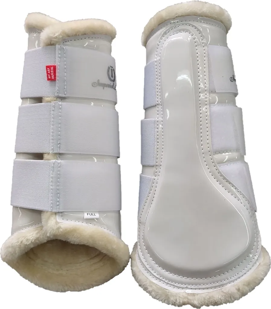Imperial Riding Guêtres DREAM ON White Lack Été 2020 Taille F/S Cheval