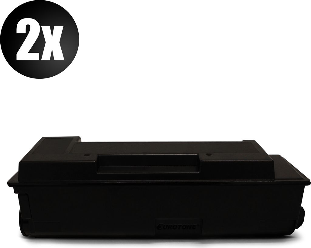 2x Eurotone Toner Alternative für Kyocera 370PU5KW TK100 Black Schwarz