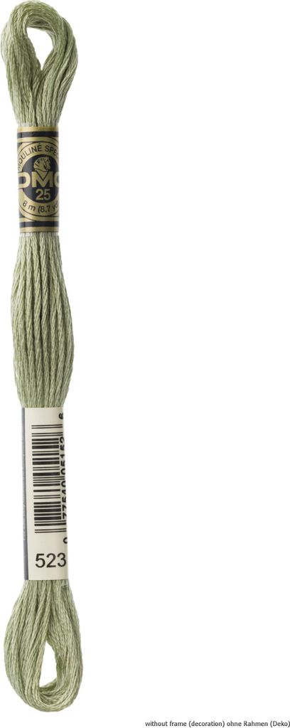 DMC Stickgarn Mouline Special 117MC -523, 6-fädig, 8m