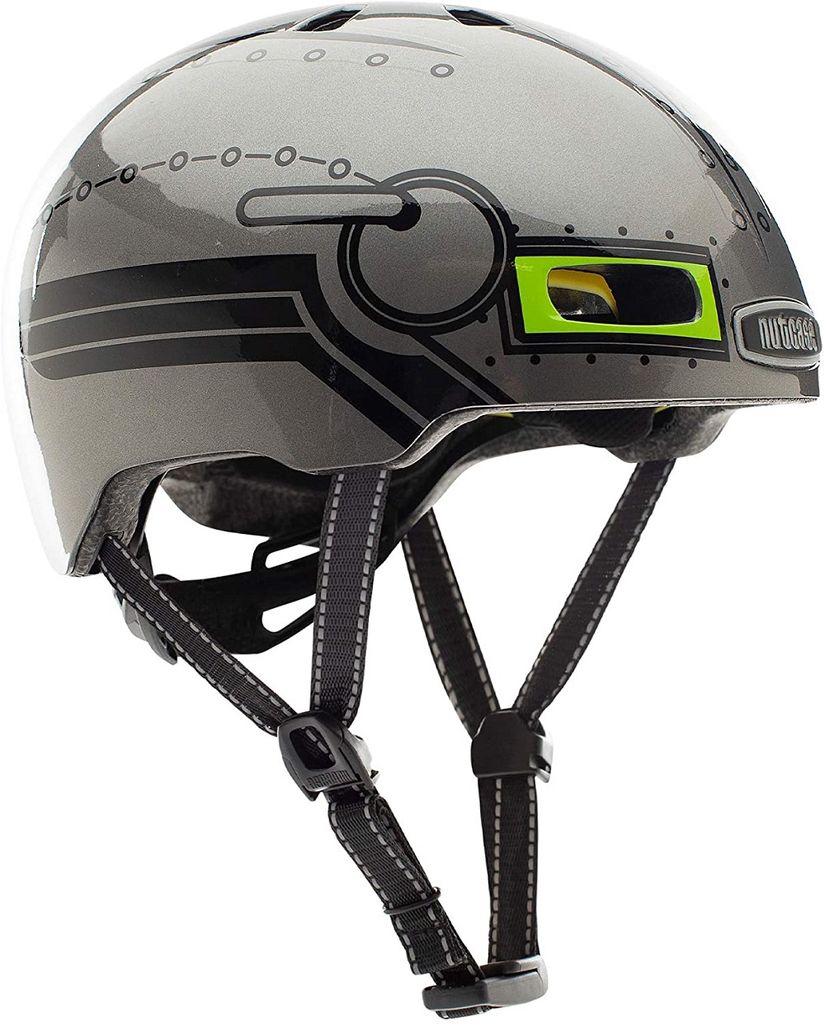 NUTCASE Kinder-Fahrradhelm Little Nutty, Robo Boy