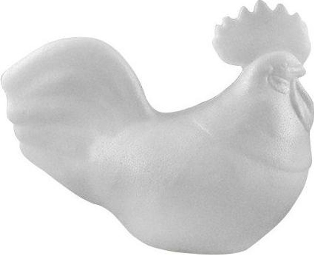 Hahn 20cm aus Styropor - Osterdekoration