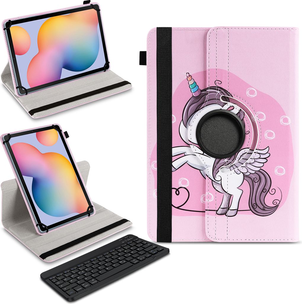 Tablet Tasche Tastatur Hülle für Xiaomi Pad 7 / 7 Pro Schutzhülle Bluetooth CaseFarben:Motiv 14