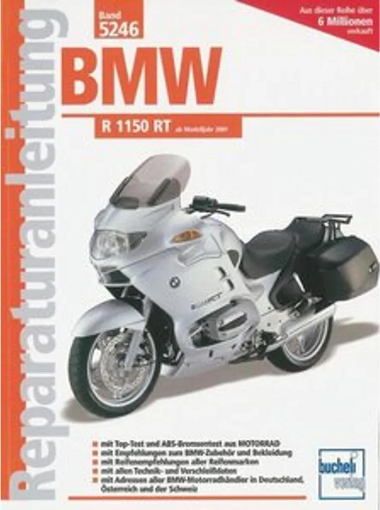 BMW R 1150 RT dès 2001 : Pièce Renforcée en Acier pour Maintenance