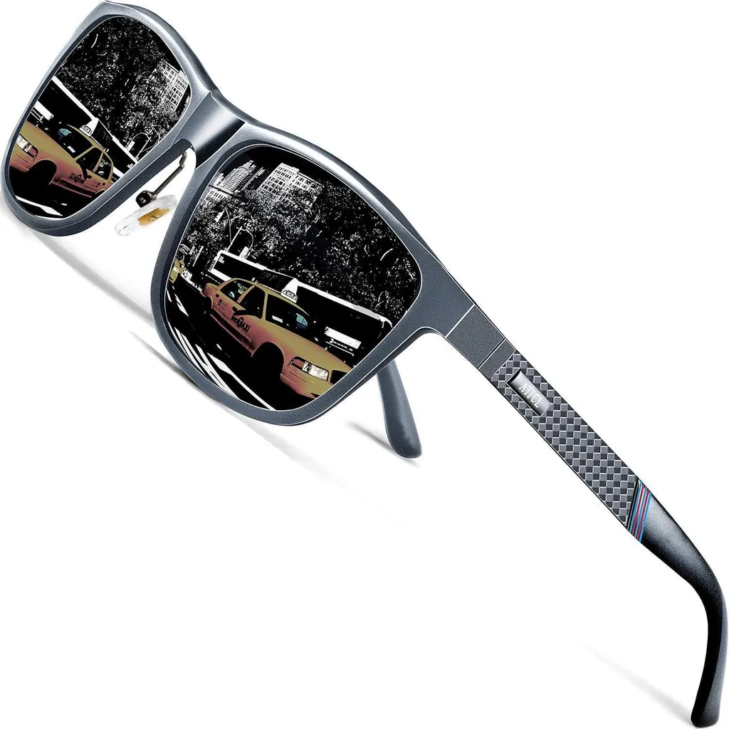 Occhiali Da Sole Polarizzati SagaSave Con Clip – UV400, Ultraleggeri, Regolabili, Adatti A Viso Tondo O Squadrato – Perfetti Per Guida, Pesca E Outdoor