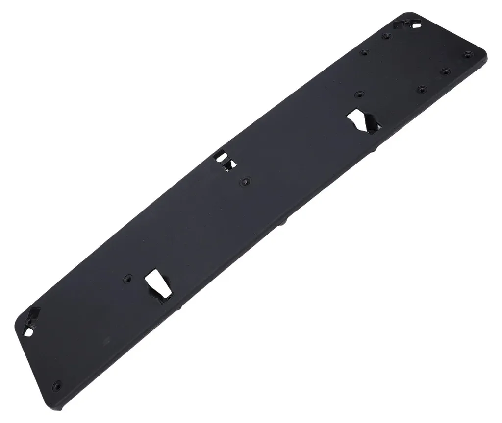 Support de plaque avant ABS Noir pour Mercedes GLC X253 2015 à 2022 - 2