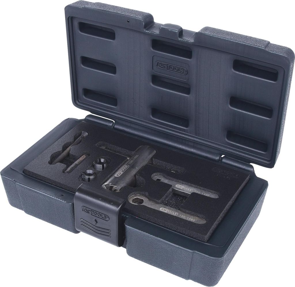 KS Tools Ölablassschrauben-Dichtsitz-Planfräser-Satz, 6-tlg