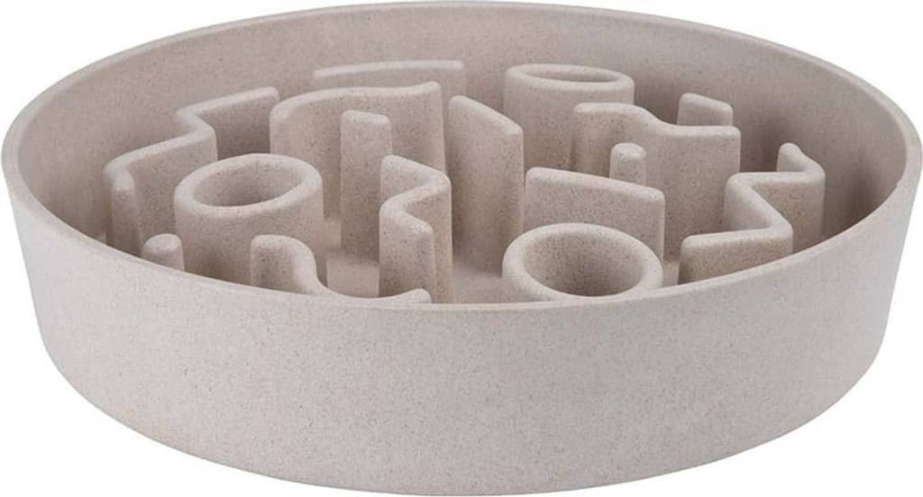 DISTRICT70 Anti-Schling-Napf für Hunde Bambus 28 cm Merengue
