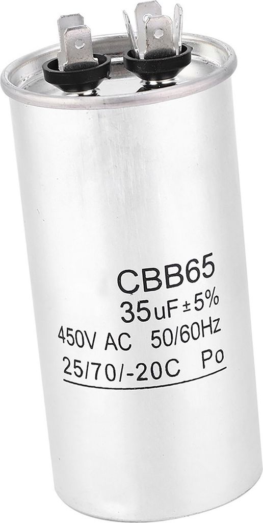CBB65 450V 35UF Kondensator Aluminiumfolie Klimaanlagen-Startkondensator