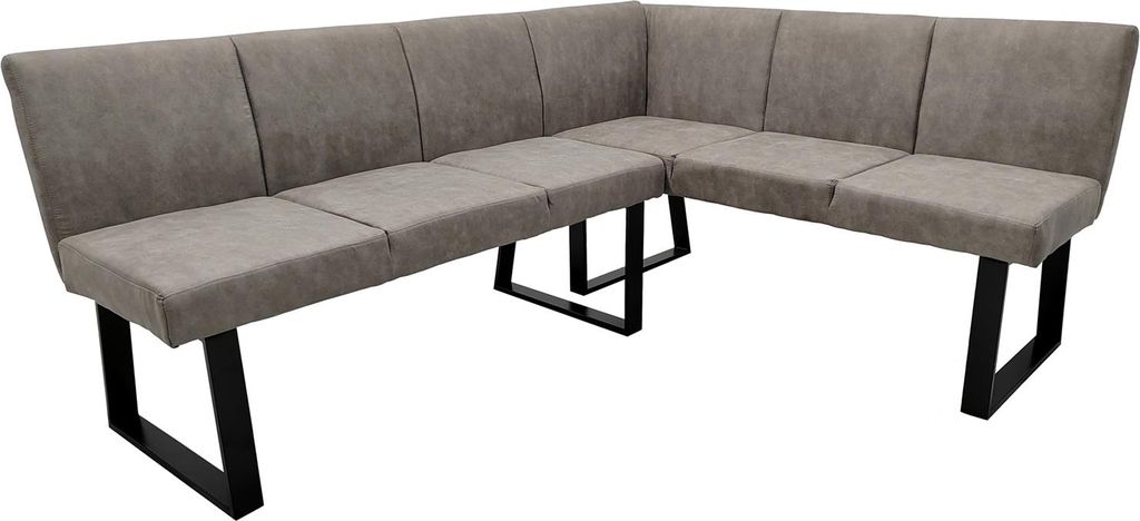 Esszimmerbank 192 x 152 cm Vemal kurzer Schenkel rechts