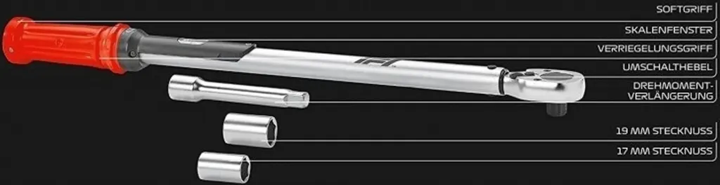 Formula 1 10799 Strumento Chiavi Dinamometriche per Auto e Moto - 5