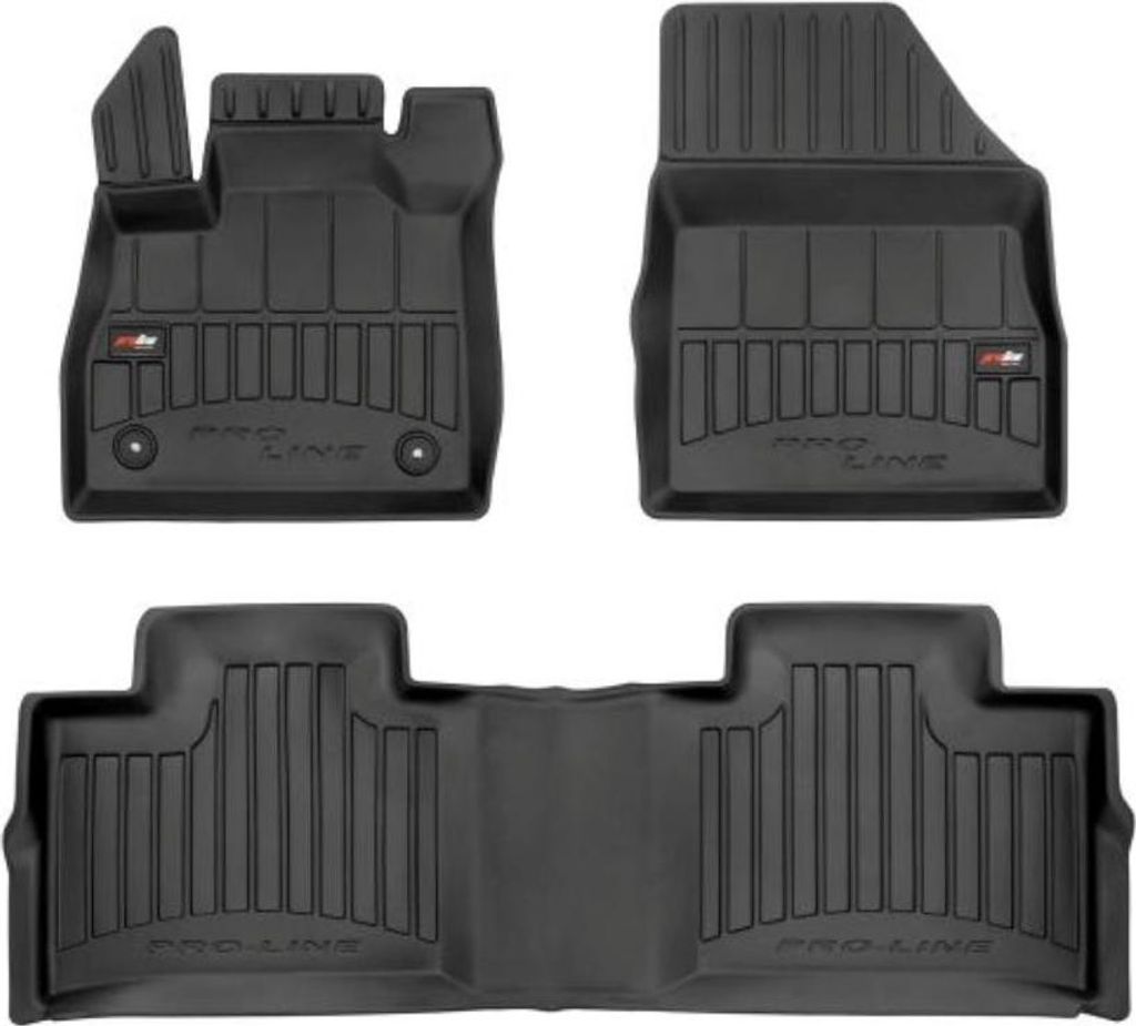 FROGUM Pro-Line 3D TPE Fußmatten für RENAULT Espace V (JR) Vorne+Hinten