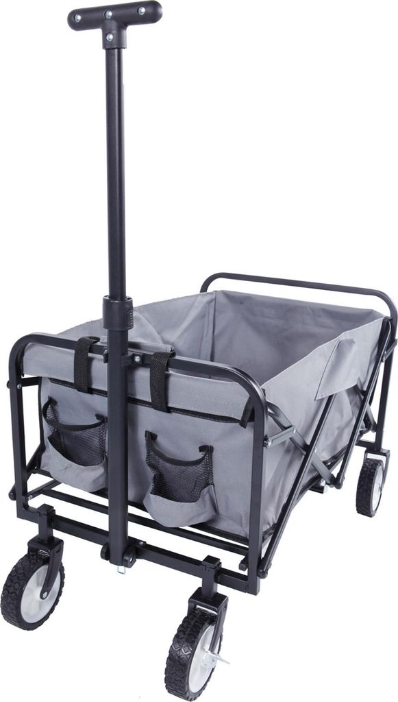 Faltbarer Bollerwagen Transportwagen Handwagen Gartenwagen Stahlrahmen