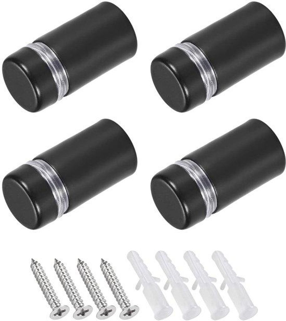 RVS Sign Standoff-schroeven 12x23mm 4 stuks voor Fotolijst Glas Acryl Display Mat