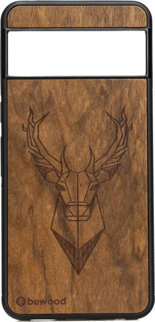 Custodia Google Pixel 8 Pro Legno Imbuia Deer | Protezione Bewood Outdoor