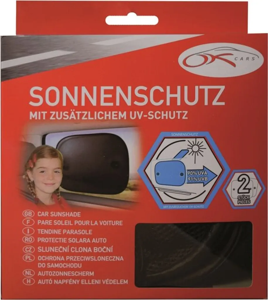 Protezione Solare Per Auto 2 Pezzi - Doppio Strato A Rete Con Elastico, Antizanzare E Anti UV Per Finestrini Laterali, Ideale Per Campeggio E SUV