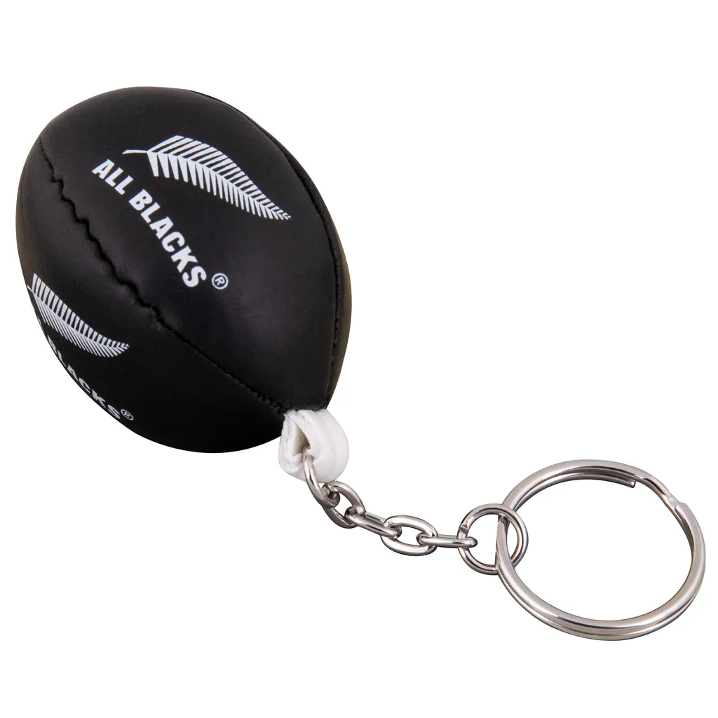 Porte-clés Rugby All Blacks Gilbert - Accessoire Officiel Nouvelle-Zélande