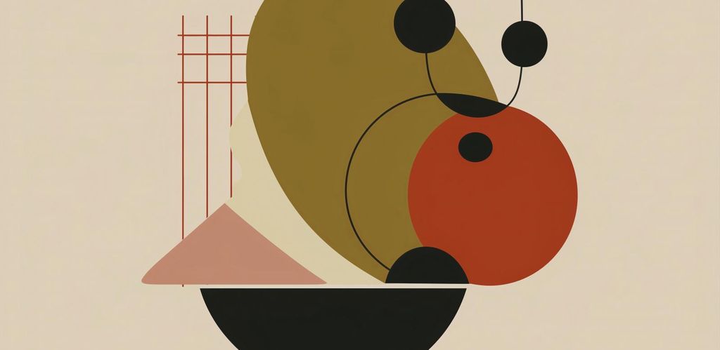 Plakat 91,3x44,5cm Geometrische Balance