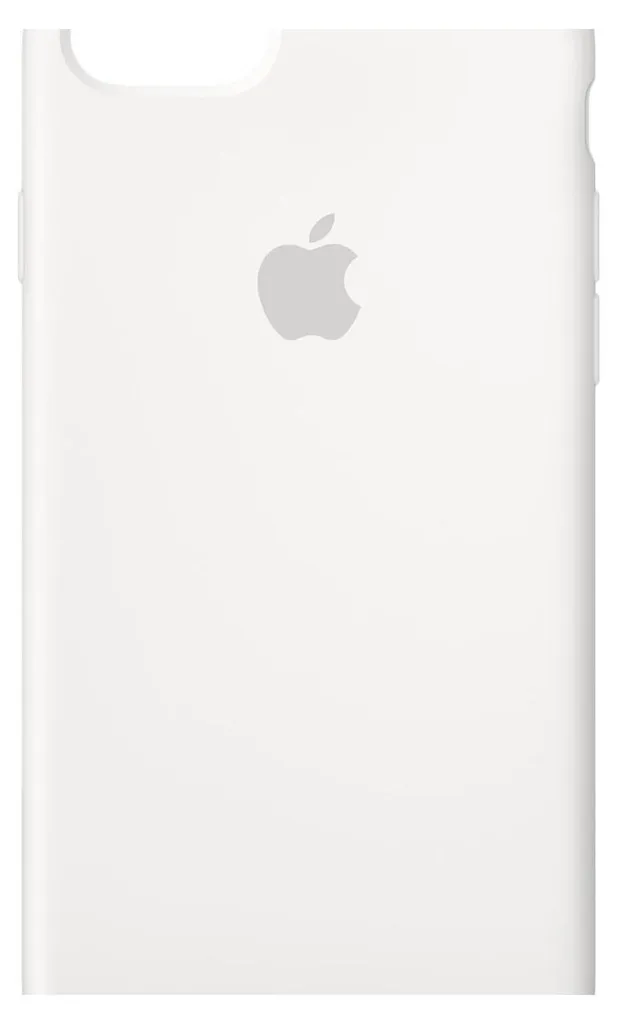 Apple MQGL2ZM/A Custodia Silicone iPhone SE/8/7 Bianco Originale