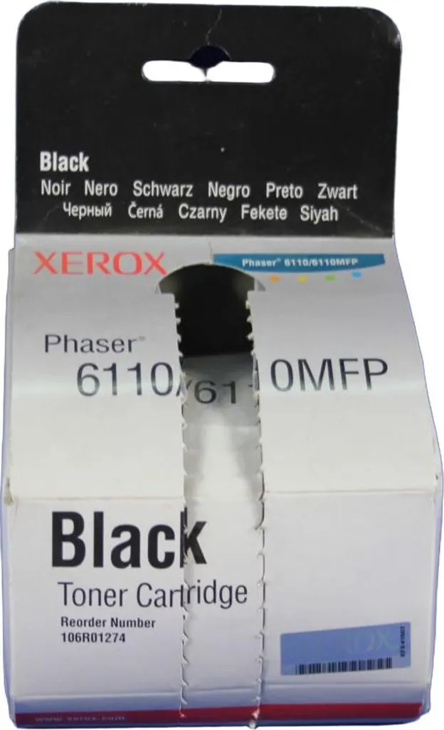 Toner Xerox 106R1274 Noir : Finis les Problèmes d'Impression Phaser 6110