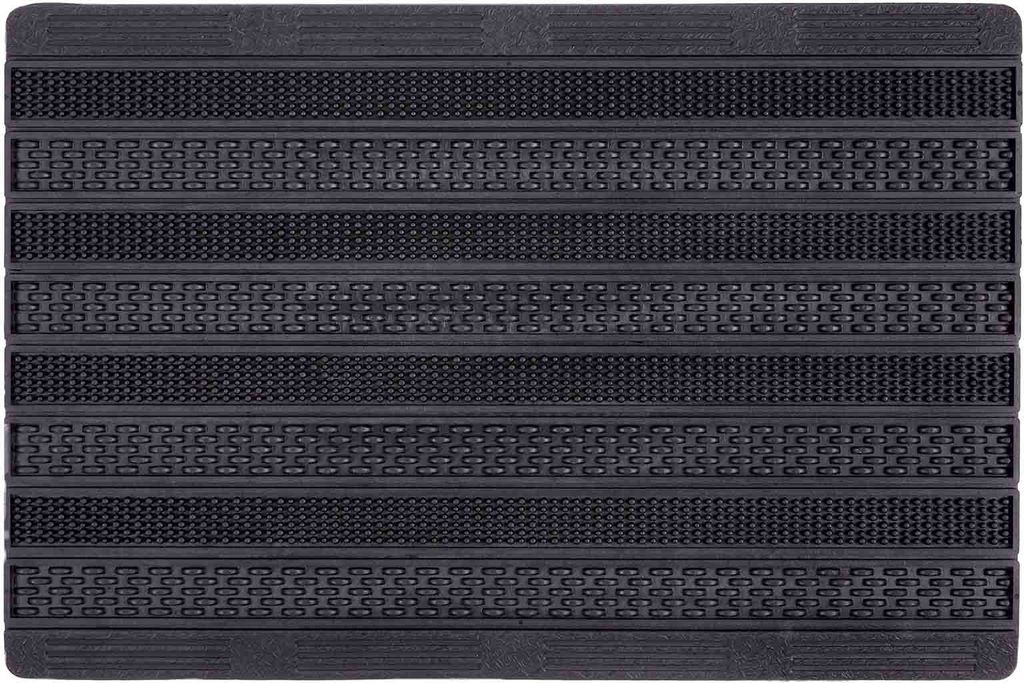 Astra Schmutzfangmatte Indoor und Outdoor RUBIC Schwarz 45 x 75 cm