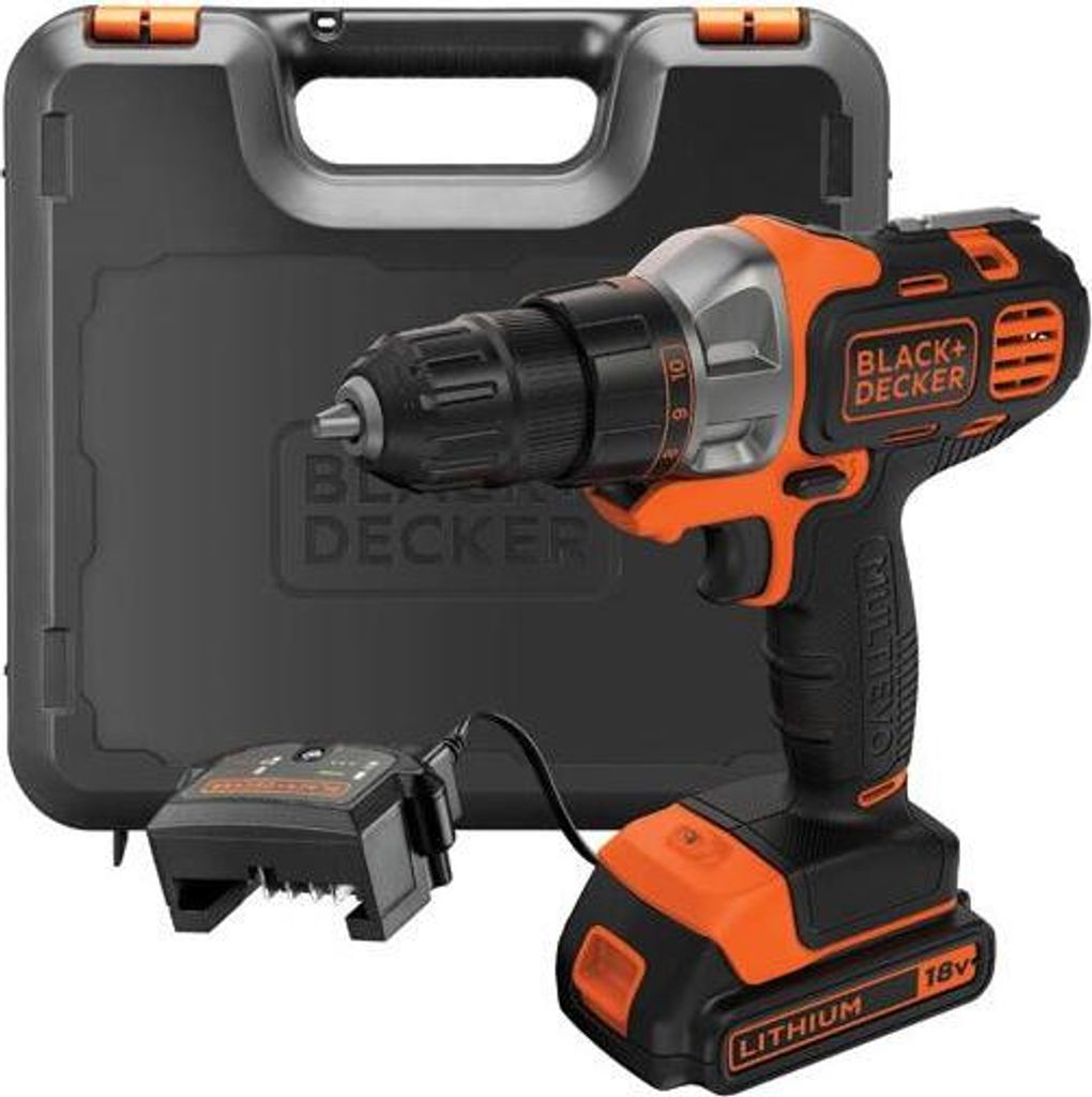 Black&Decker Multievo Starter-Set, 18V 1,5Ah Li-Ion MT218K Produktbild 