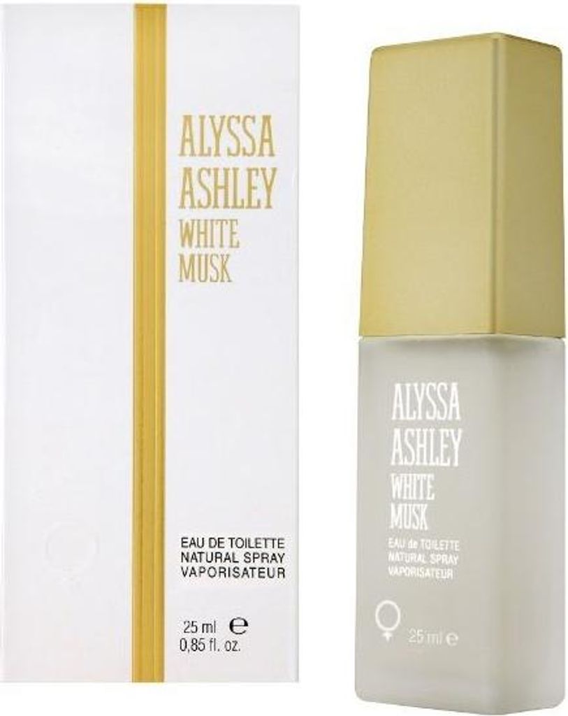 Alyssa Ashley White Musk Eau de Toilette für Damen 25 ml