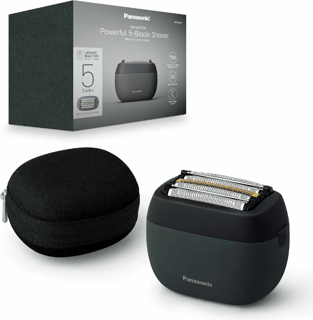Rasoir électrique Panasonic ES-PV3B compact à 5 lames pour homme