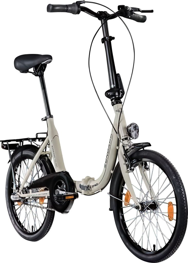 Zündapp ZF40 20 Zoll Klapprad Klappfahrrad Faltrad StVZO Produktbild 
