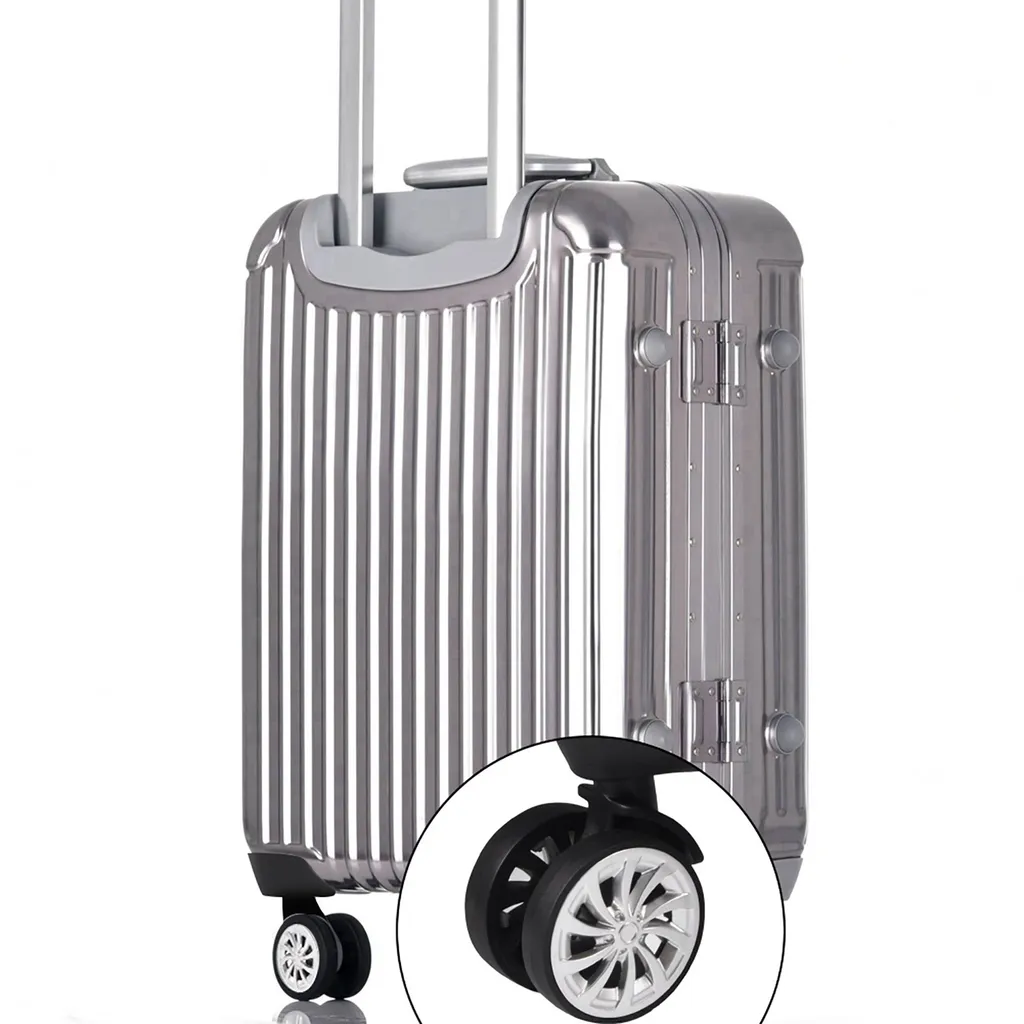 Ruote Ricambio Valigie Girevoli 360° | Kit Riparazione Trolley Plastica - 3