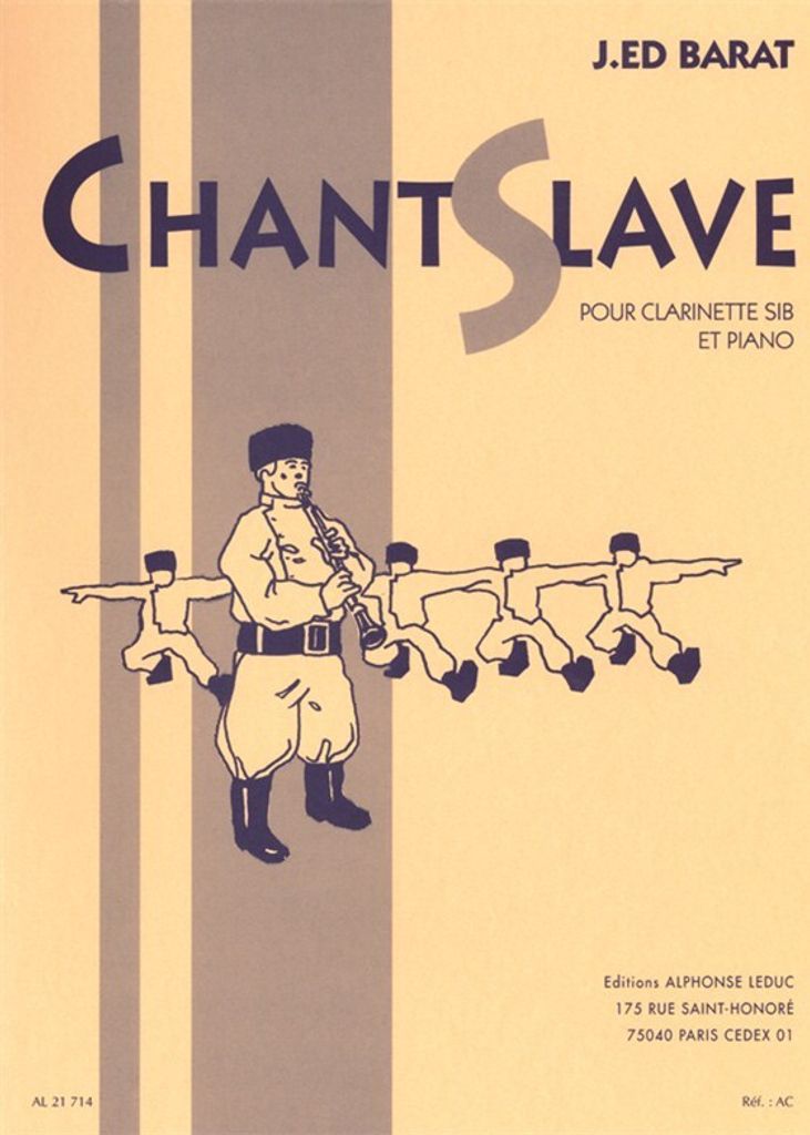 Chant slave pour clarinette et piano