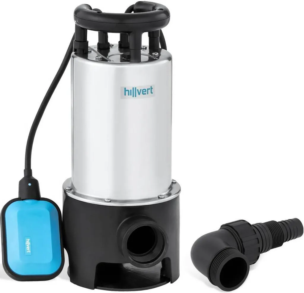 Pompe à eau submersible 250 l/min puissante 650W hauteur 7 mètres