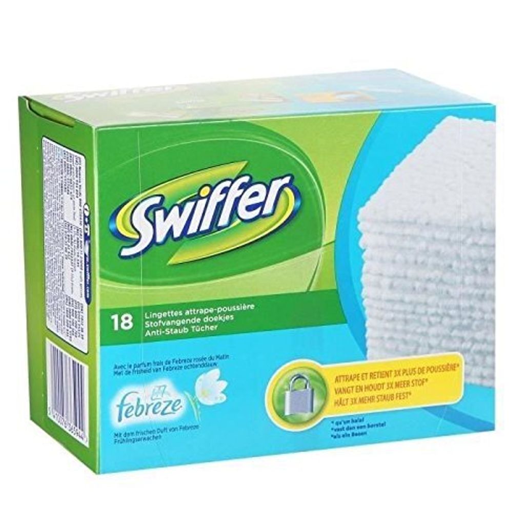 Suche chusteczki do podłóg Swiffer o zapachu Febreze, Zdjęcie produktu