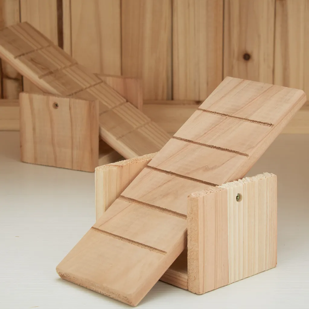 Cage rongeurs XL 115x60cm avec toit ouvrant et structure bois robuste