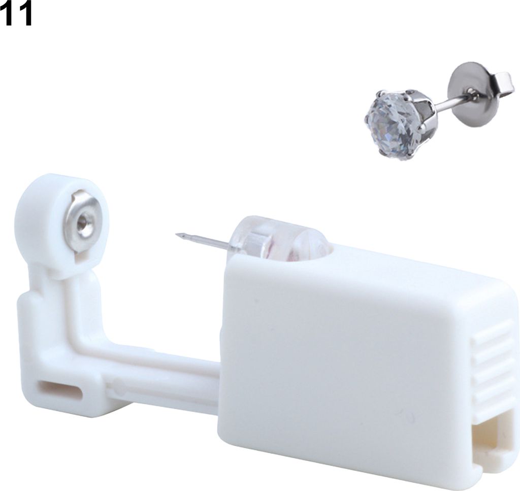 1 Set Ohrpiercing-Ohrstecker, Einweg-Piercing, tragbar, kein Schmerz, schnelles Piercing-Gerät für den Alltag-11