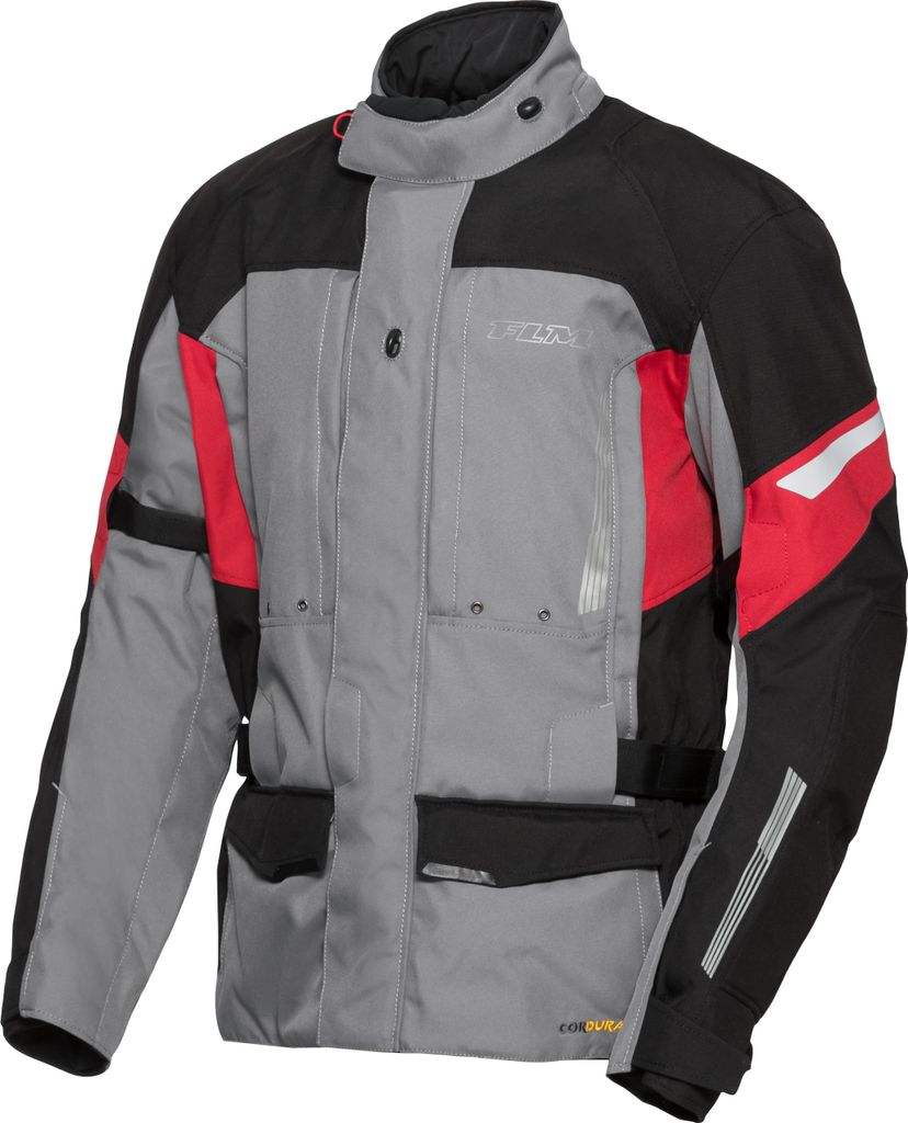 FLM Touren Textiljacke 3.0 - Wasserdicht, Thermofutter, Sicherheit