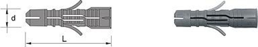 Copolymer-Hülse 12*60Mm - Korb E 12*60
