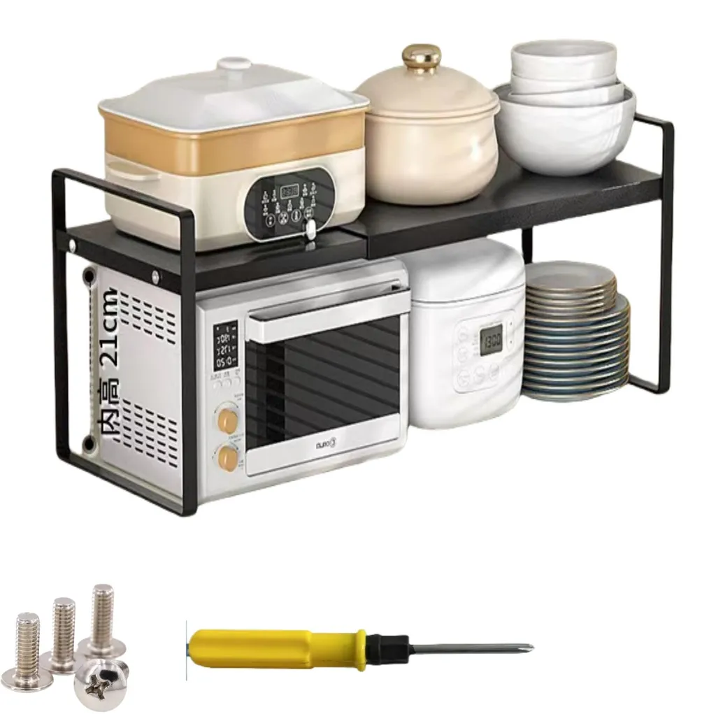 Étagère extensible pour placard cuisine : finissez-en avec le désordre