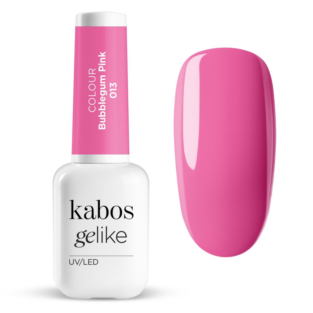 Kabos UV Nagellack Hybrid Gelike 013 Bubblegum Pink 8ml