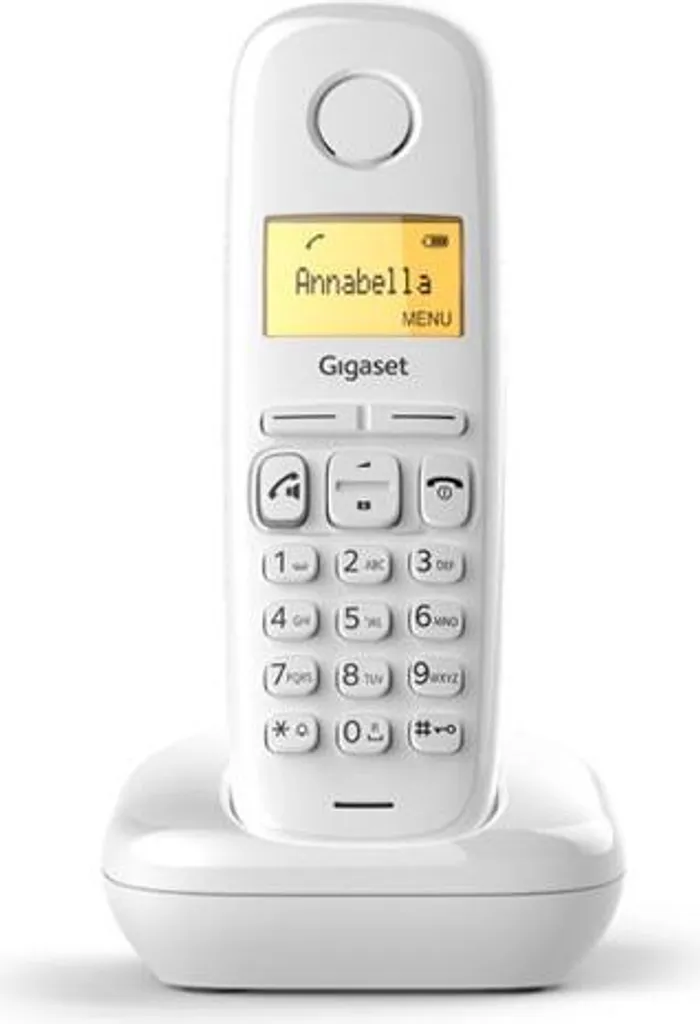 Cordless Gigaset A270 Bianco - Telefono DECT con Identificativo