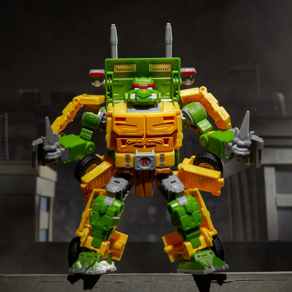 Robot Transformable Party Wallop Tortues Ninja et Transformers 24cm - 13