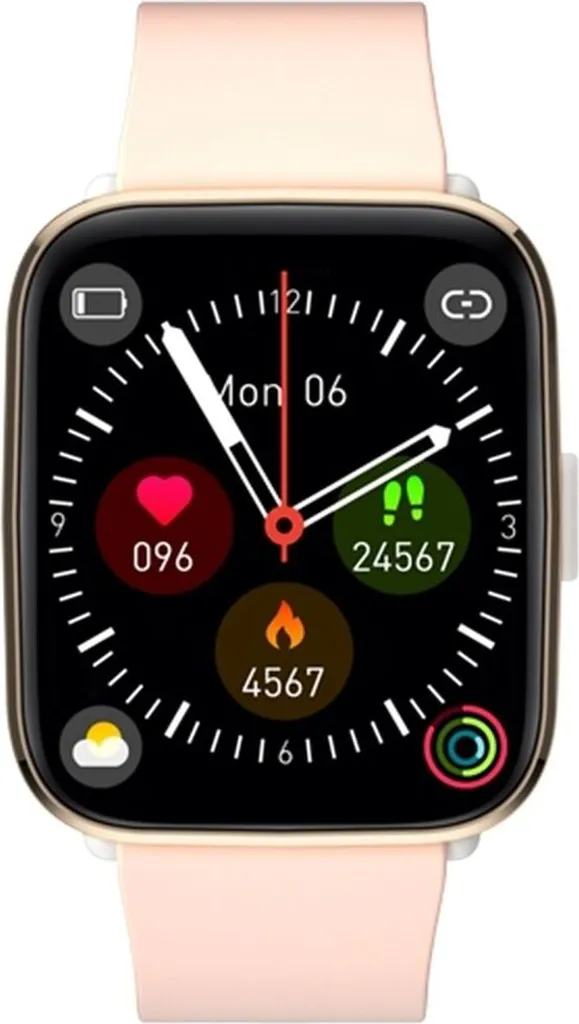 Smartwatch Radiant Golden Gate - Montre Connectée Rythme Cardiaque