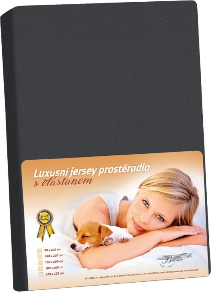 Lenzuolo Nero 180x200 Maglia LUX - No Stiro - Perfetto per King Size