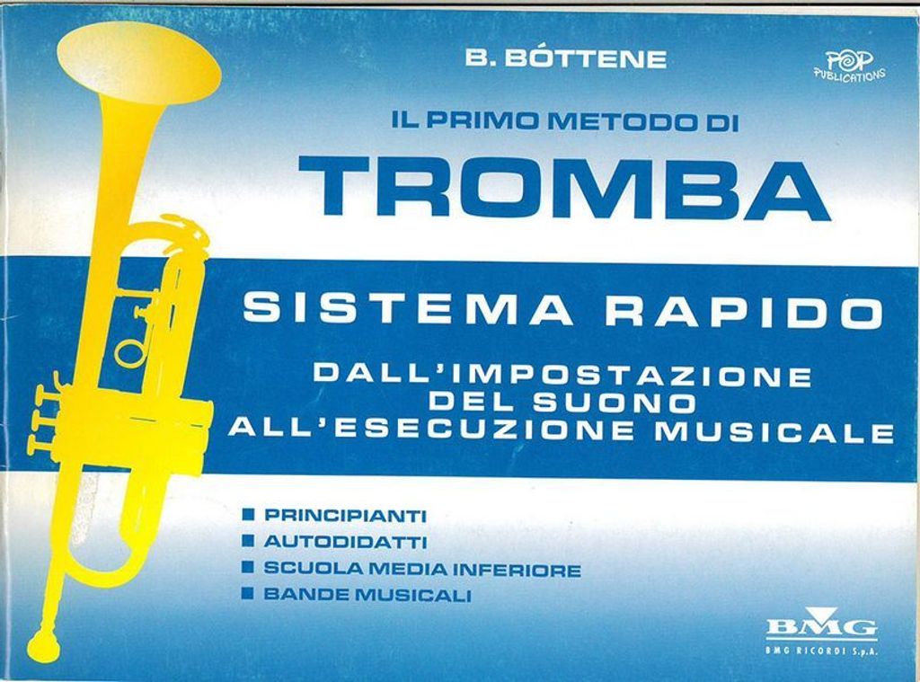 B. Bottene Il Primo Metodo Di Tromba Trumpet